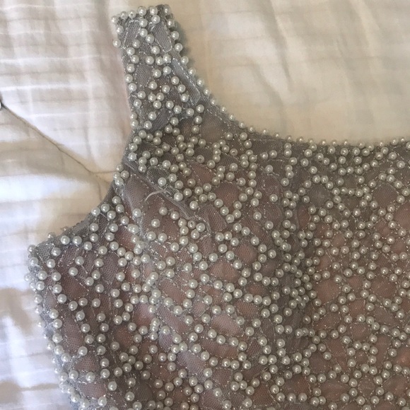 Homecoming dress soft pink, pearl detail BEAUTIFUL - Picture 7 of 7